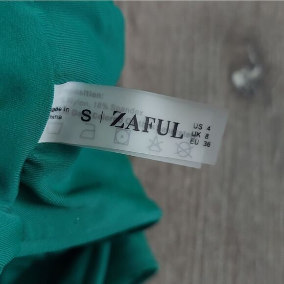 Zaful High Waist Bikini Bottoms Small - Picture 3 of 4